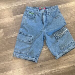 Empyre Light Blue Cargo Shorts